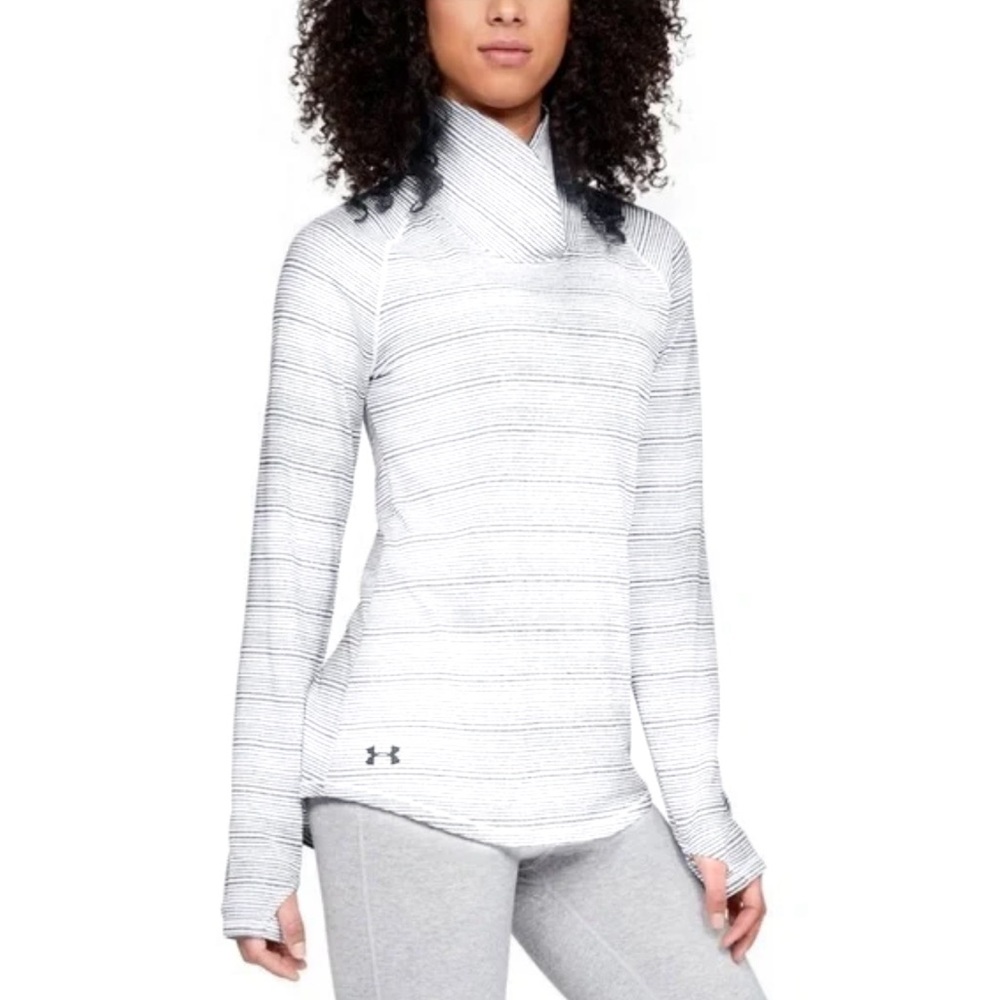 Under Armour Zinger‎ Women's Pullover Wrap
Neck Long Sleeve Shirt Size Small